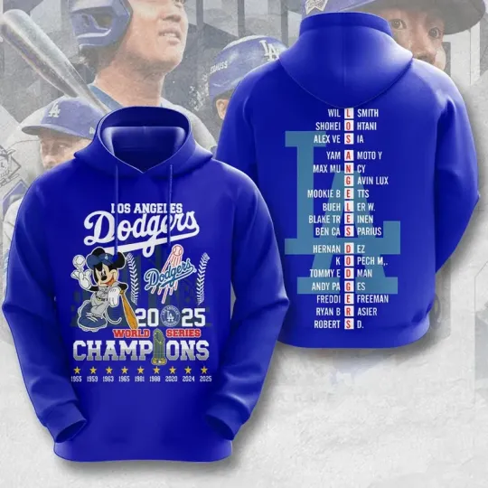 Discover Do!dger.s 2025 World Series Champions 3D Apparel – 13642