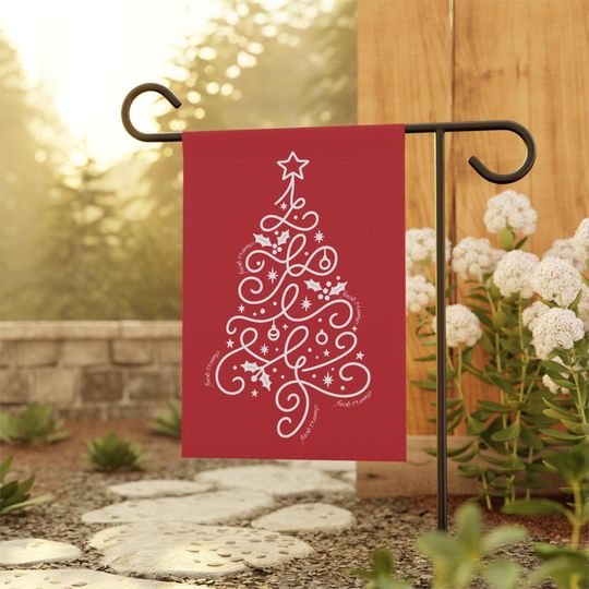 Discover Anti Trump Christmas Garden Flag, FDT Yard Flag with Hidden Message,  F*ck Trump House Flag, Anti MAGA Protest Yard Flag
