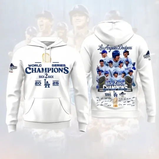 Discover Do.dg@ers 2025 World Series Champions Hoodie