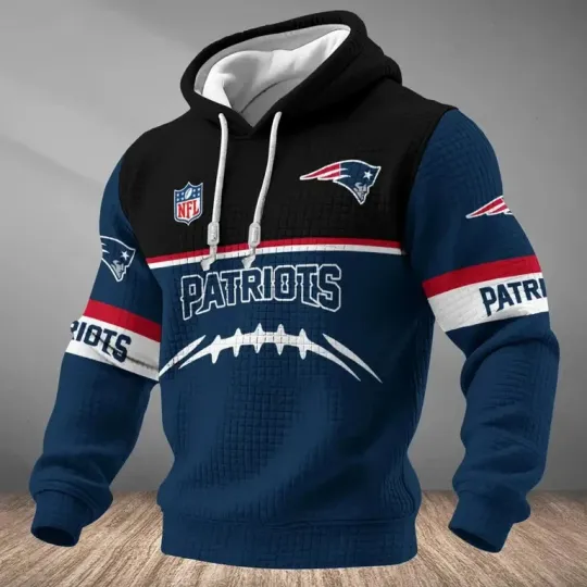 football Pat!ariot Waffle Texture Strike Hoodie