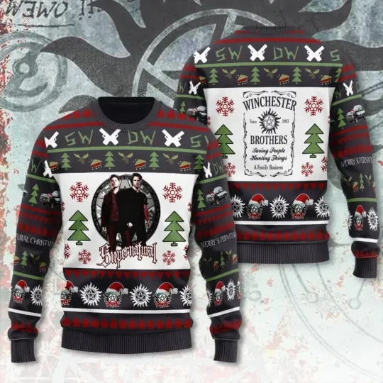 TREND Supernatural Ugly Sweater