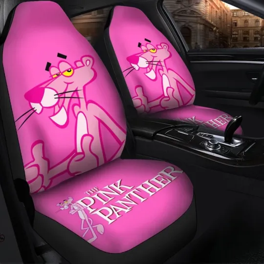 Pink Panther Custom Car Seat Covers – Premium Decor Protectors