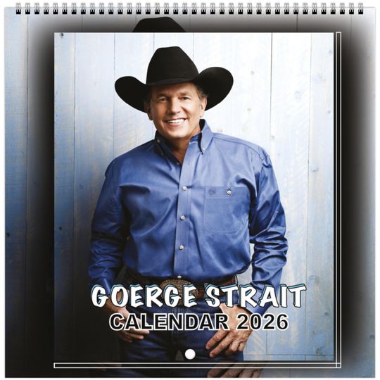 Discover GS 2026 Vertical Wall Calendar - King of Country Music