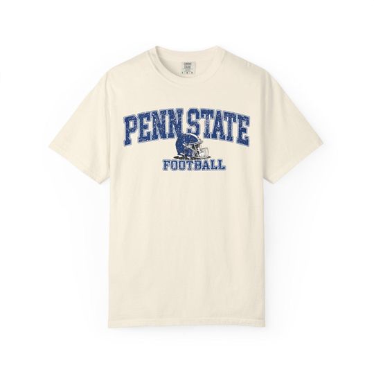 Discover Penn State Football T-Shirt Sweatshirt Hoodie, Vintage Distressed Penn State Football Shirt, Retro College Game Day Top, Fan Gift