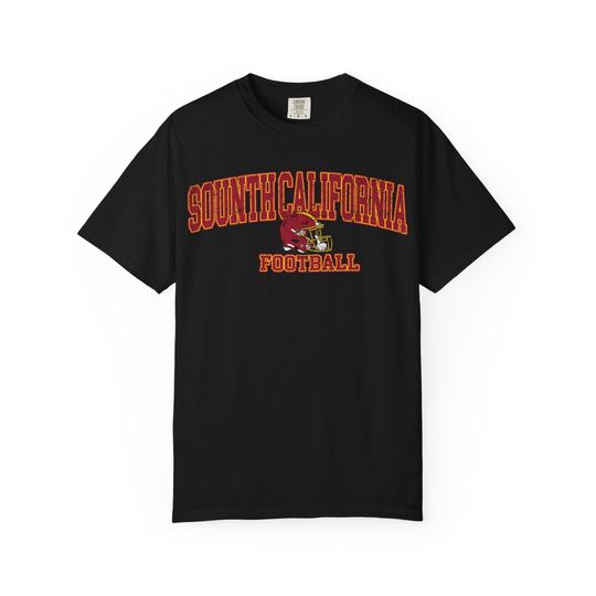 South California Football Shirt, Vintage South California Football Tee, College Football