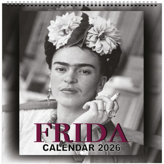 Discover Frida Kahlo 2026 Wall Calendar: Artistic Portraits, Monthly Inspiration