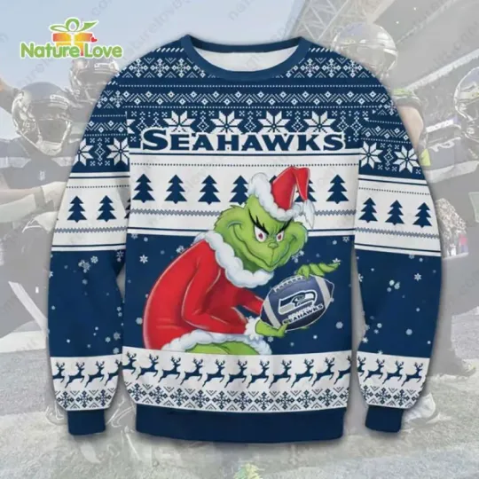 Discover The funny character Stole S**ttl Sh@wks football Ugly Christmas Sweater
