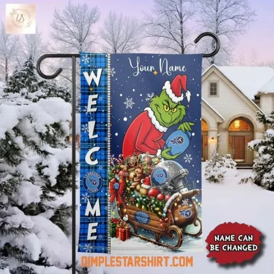 Discover Tennessee Titan The funny character Christmas Garden Flag