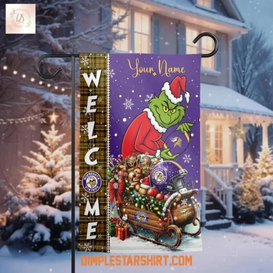 Discover Minnesota Viking The funny character Christmas Garden Flag