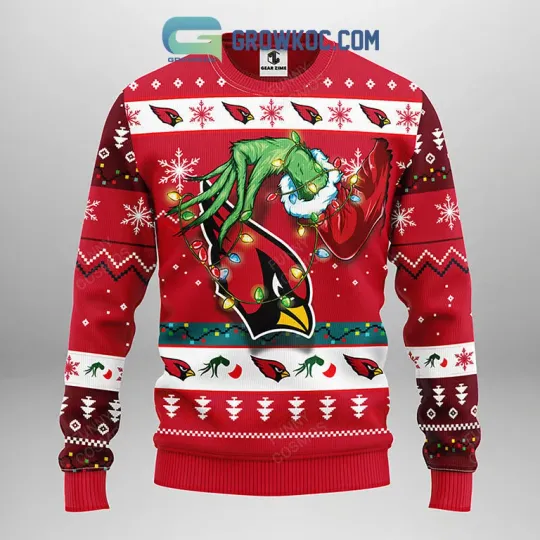 Discover Arizna Cardinls football funny character Christmas Ugly Sweater