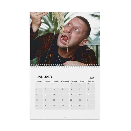 Tim Robinson 2026 Wall Calendar - Funny Comedy Gift