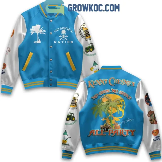 Discover K Ches No Shoe No Shirt All Party 2025 Baseball Jacket
