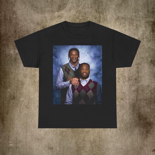Lamar Jackson Derrick Henry Baltimore Vintage Football T-Shirt Ravens Graphic Tee