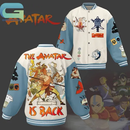 Discover Avatar The Last The Avatar Is Back Baseball Jacket Gift For Christmas