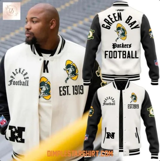 Discover Packers Est 1919 New Collections Baseball Jacket Gift For Christmas