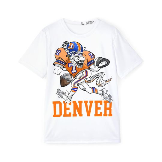 Discover Vintage Denver Broncos T-shirt, Men's Football Jersey, Sports Fan Tee, Athletic Retro Football