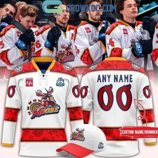 Discover Manitoba Moo.se Personalized 2025 Hockey Jersey