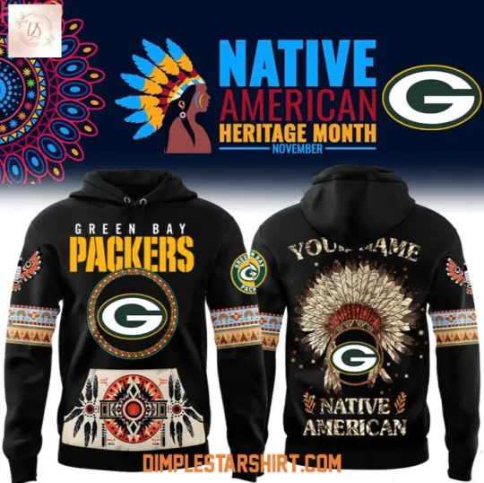 Discover Packers Native American Heritage Month 2025 Hoodie 3D