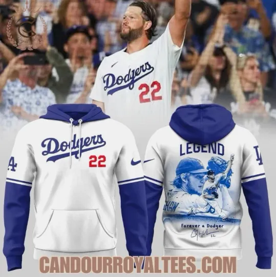 Discover Los Angeles city Dodger Forever a Dodger Kershaw 22 Hoodie 3D
