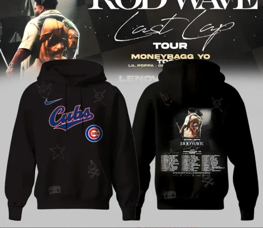 Discover Chicago Rod Wave Tour 2025 The Last Lap Hoodie 3D