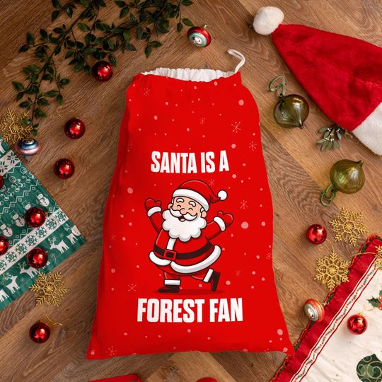 Discover Santa is a Forest Fan - Santa Sack