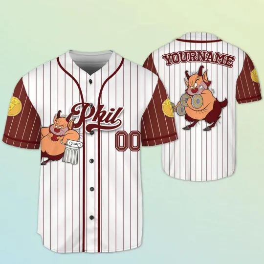 Discover Personalized Hercules Phil Baseball Jersey Shirt for Fans