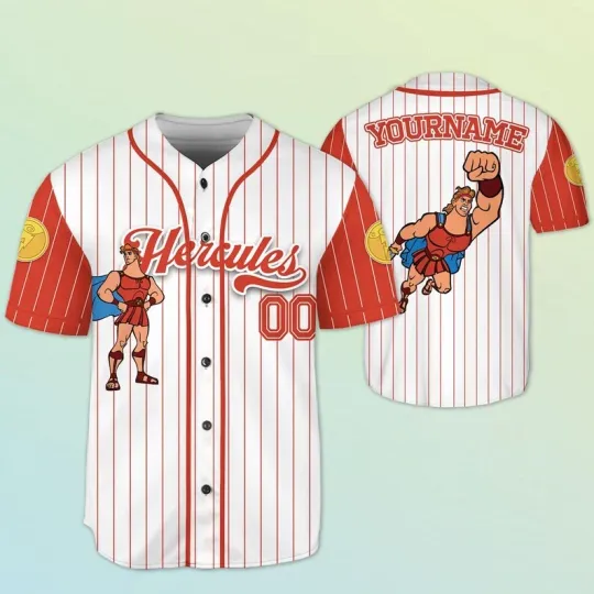 Discover Personalized Hercules Lovers Baseball Jersey Shirt