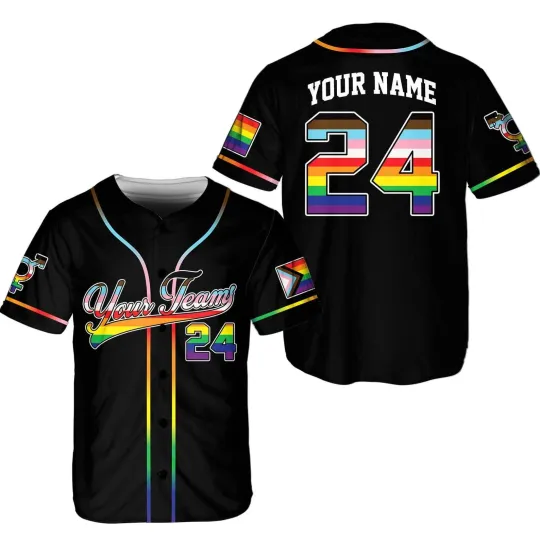Discover Personalized LGBT Happy Pride Month Protect The Dolls Baseball Jersey Shirt