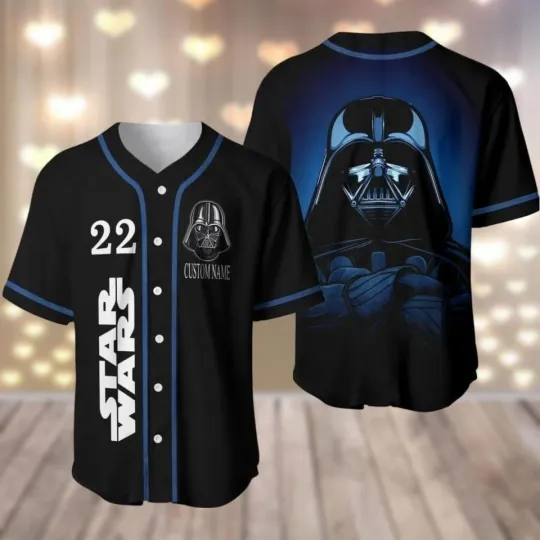 Discover Star Wars Darth Vader Personalized Baseball Jersey