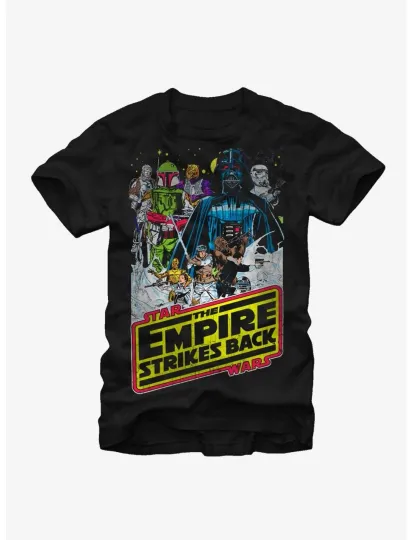 Star Wars Empire Strikes Back Darth Vader T-Shirt Men Women