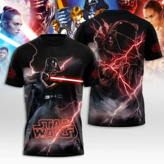 Star Wars Darth Vader All Over Print T-Shirt