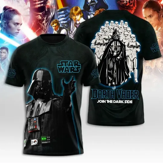 Discover Star Wars Darth Vader Join The Dark Side 3D T-Shirt