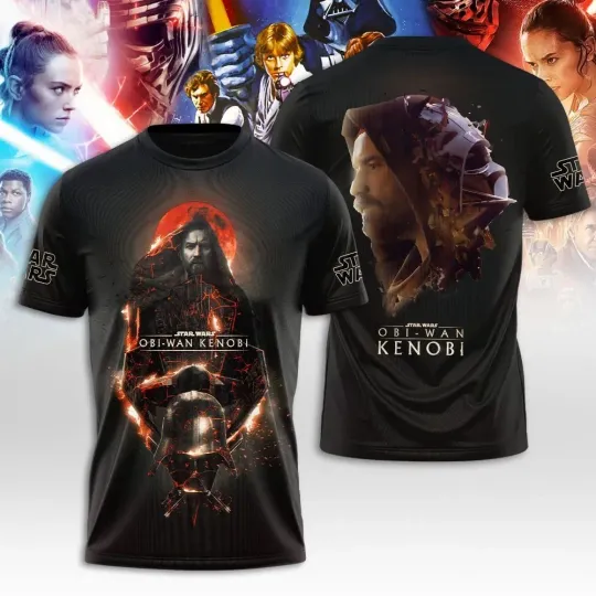 Discover Star Wars Obi-Wan Kenobi 3D T-Shirt Men Women