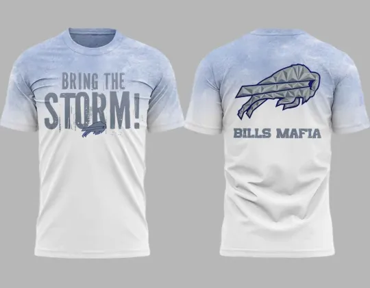 Buffalo Bill Bring the Storm 3D T-Shirt Men Women