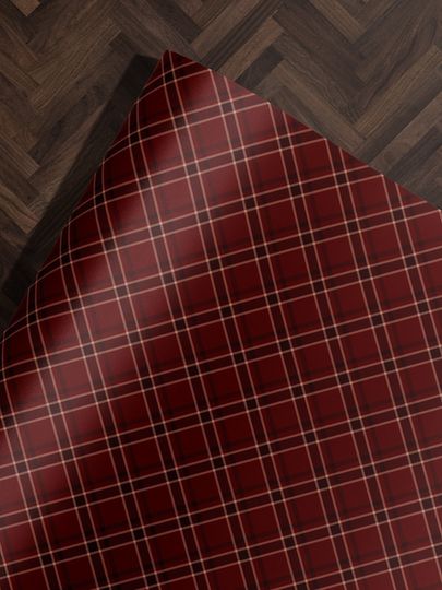 Discover Red Plaid Wrapping Paper Holiday Gift Wrap Tartan Gift Wrap Traditional Christmas Gift Wrap Christmas Wrapping Paper Red Gift Wrap Plaid