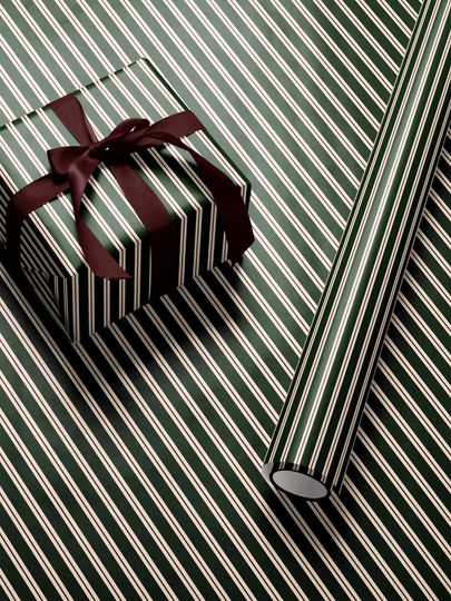 Discover Vintage Christmas Wrapping Paper Holiday Gift Wrap Elegant Christmas Gift Wrap Seasonal Gift Wrap Classic Christmas Wrapping Paper Green