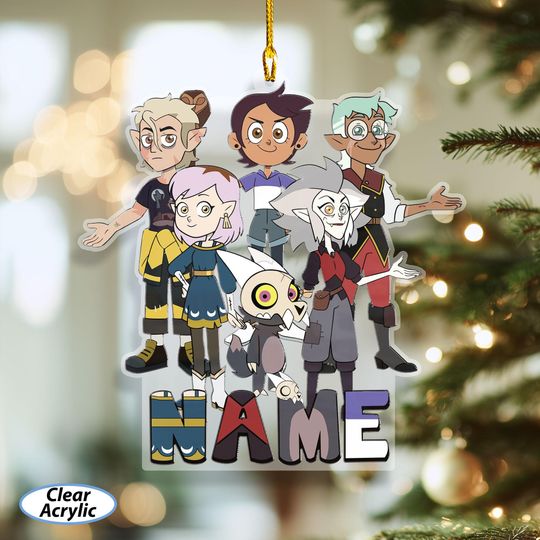 Discover Custom Name The Owl House Ornament, Owl House Disney Ornament 2025, Christmas Owl House Decor, Disneyland Vacation Family Keepsake, VTB386