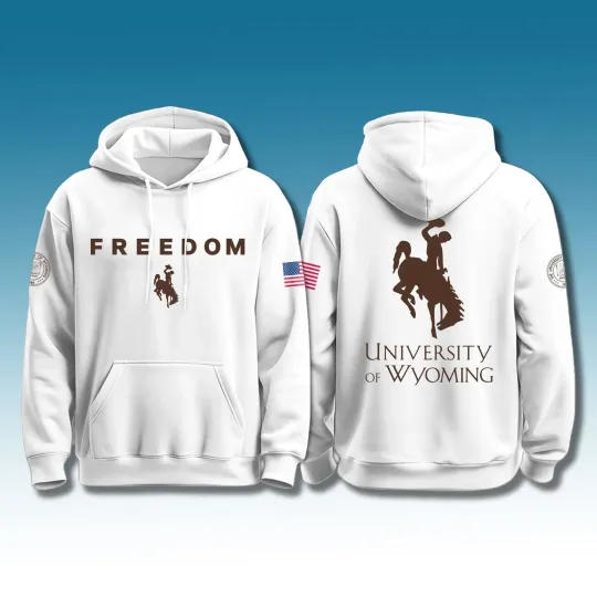 University of Wyoming Turning Point USA Freedom Hoodie 2025