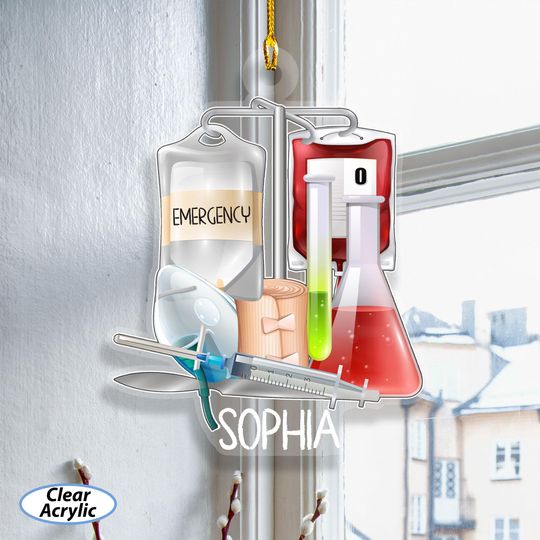 Discover Customized Nurse Tool Bag Ornament, Nursing Ornament Christmas 2025, Emergency Nurse Holiday Home Decor, Nurse Appreciation Keepsake, MYK315