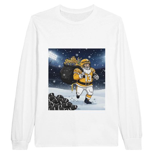 Discover Pittsburgh Santa's Favorite Christmas Football  City Unisex Long Sleeve Gift for Sports Fans