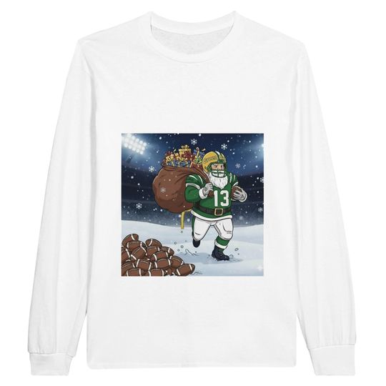 Discover Green Bay Santa's Favorite Christmas Football City Team Unisex Long Sleeve Christmas Gift