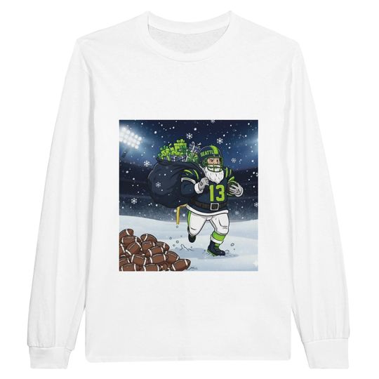 Discover Seattle Santa's Favorite Christmas Football City Unisex Long Sleeve Gift