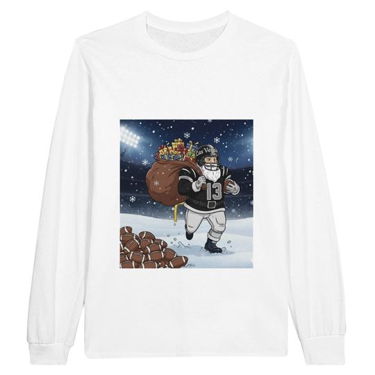 Discover Las Vegas Santa's Favorite Christmas Football City Team Unisex Long Sleeve Gift