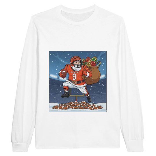 Discover Cincinnati Favorite Football City Team Christmas Unisex Long Sleeve Crewneck - Perfect Holiday Gift