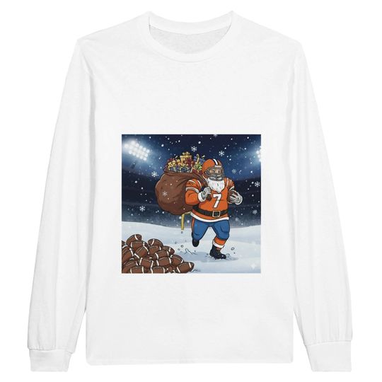 Discover Christmas Favorite Football Team Long Sleeve - Perfect Holiday Gift!
