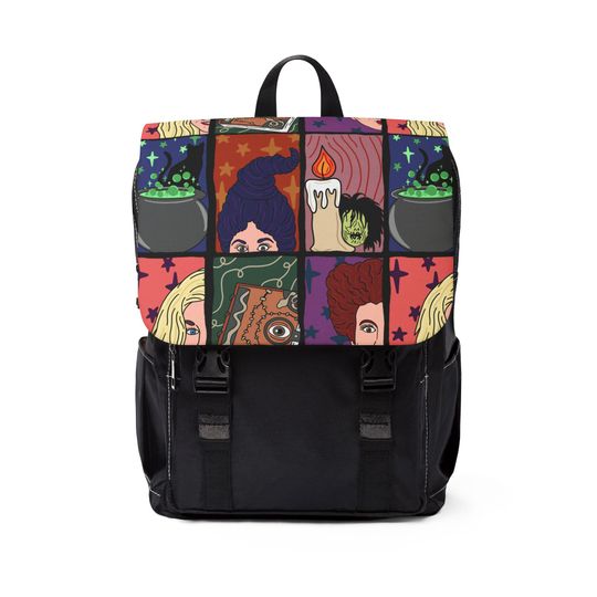 Discover Hocus Pocus Disney Unisex Casual Shoulder Backpack for Kids and School