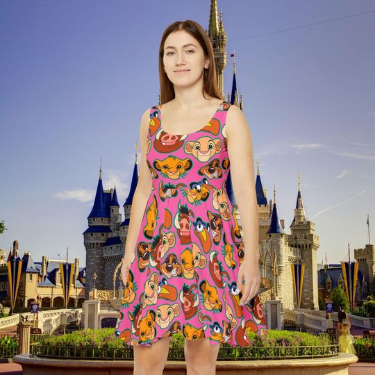 Discover Lion King Disney Athletic Dress for Women | Comfortable Park Outfit | Cute & Lightweight Dress for Disney Trips | Animal Kingdom Dress