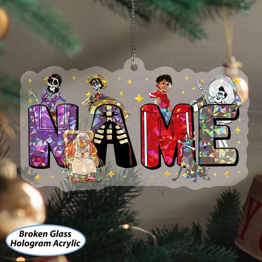Discover Custom Coco Christmas Ornament, Pixar Coco Characters Ornament, Coco Kids Birthday Party Decor, Disney Coco Xmas Family Tree Hanging, DTA041