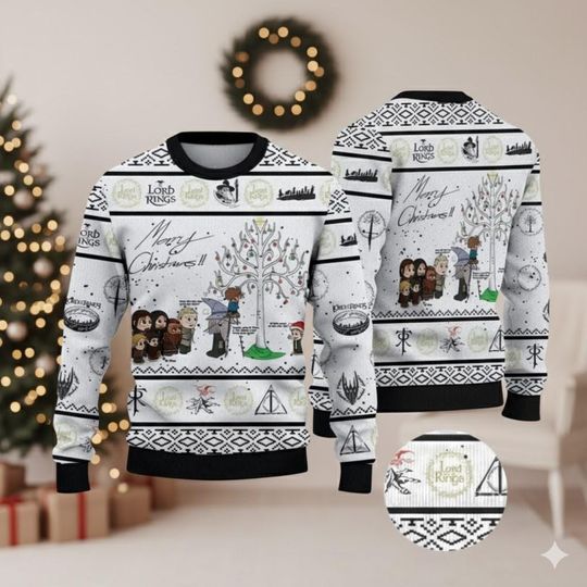 Discover 2025 Merry Christmas Ugly Sweater  Sweatshirt For Fans  Funny Holiday Jumper - Movie Ugly Sweater