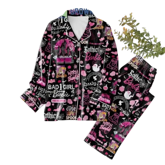 Witch Barbie Bad Girl Original Dream House Pajamas Set